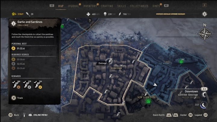 Dzielnica: Downtown - Dying Light 2: Wyzwania parkourowe - lista, lokacje - Dying Light 2 - poradnik do gry