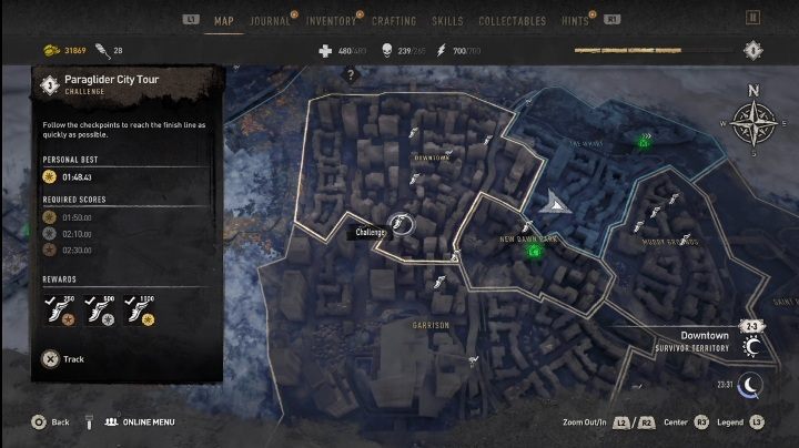 Dzielnica: Downtown - Dying Light 2: Wyzwania parkourowe - lista, lokacje - Dying Light 2 - poradnik do gry