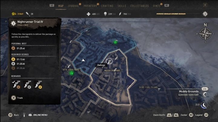 Dzielnica: Downtown - Dying Light 2: Wyzwania parkourowe - lista, lokacje - Dying Light 2 - poradnik do gry