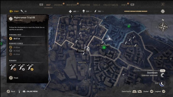 Dzielnica: Downtown - Dying Light 2: Wyzwania parkourowe - lista, lokacje - Dying Light 2 - poradnik do gry