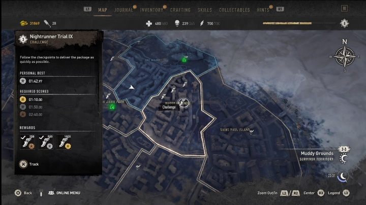 Dzielnica: Muddy Grounds - Dying Light 2: Wyzwania parkourowe - lista, lokacje - Dying Light 2 - poradnik do gry