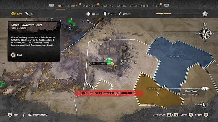 Gra może tymczasowo blokować szybką podróż - Dying Light 2: Szybka podróż - jak używać? - Dying Light 2 - poradnik do gry