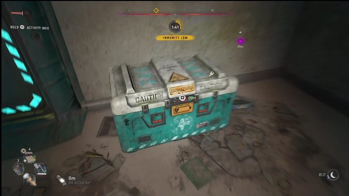 Całość tej aktywności polega na odnalezieniu 3 skrzyń GRE i wyjęciu z nich inhibitorów - Dying Light 2: Budynki kwarantanny GRE - lista, lokacje - Dying Light 2 - poradnik do gry
