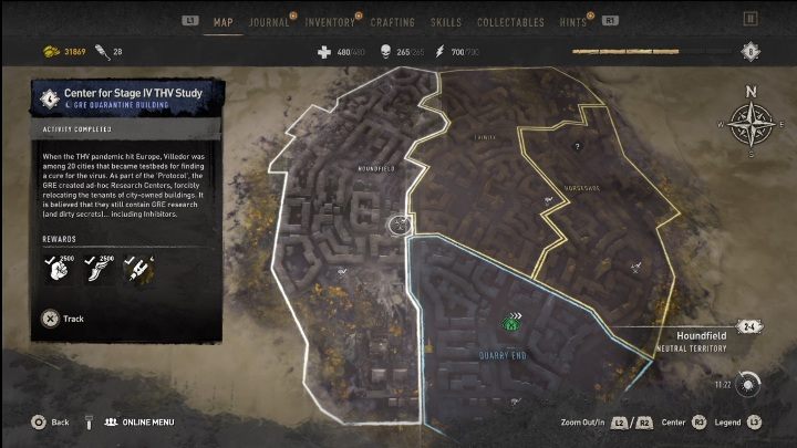 Dzielnica: Houndfield - Dying Light 2: Budynki kwarantanny GRE - lista, lokacje - Dying Light 2 - poradnik do gry