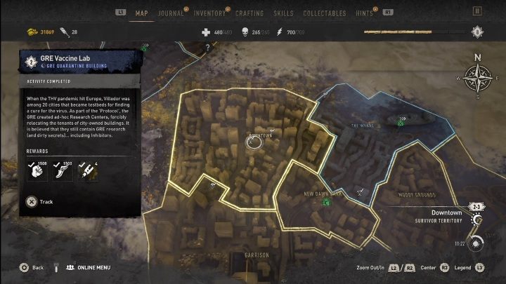 Dzielnica: Downtown - Dying Light 2: Budynki kwarantanny GRE - lista, lokacje - Dying Light 2 - poradnik do gry