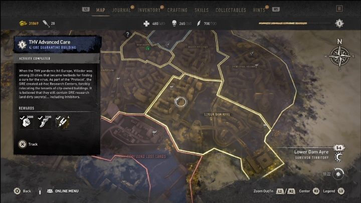 Dzielnica: Lower Dam Ayre - Dying Light 2: Budynki kwarantanny GRE - lista, lokacje - Dying Light 2 - poradnik do gry