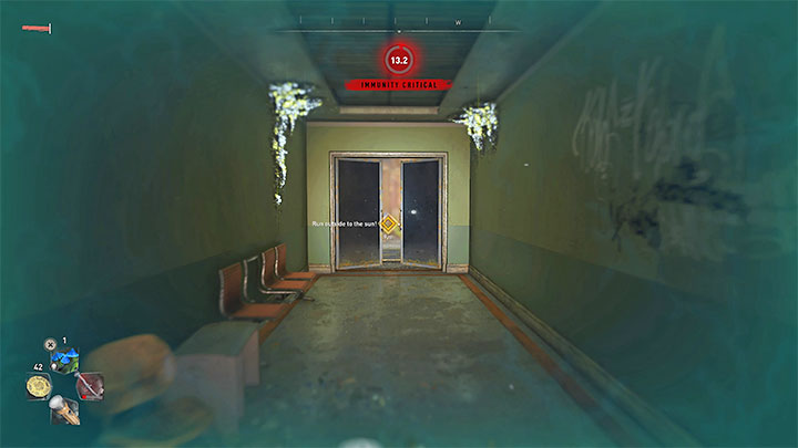 Po raz pierwszy dowiecie się jak poważny jest problem z zainfekowanym organizmem bohatera - Dying Light 2: Wskaźniki zarazy - solucja, opis przejścia - Dying Light 2 - poradnik do gry