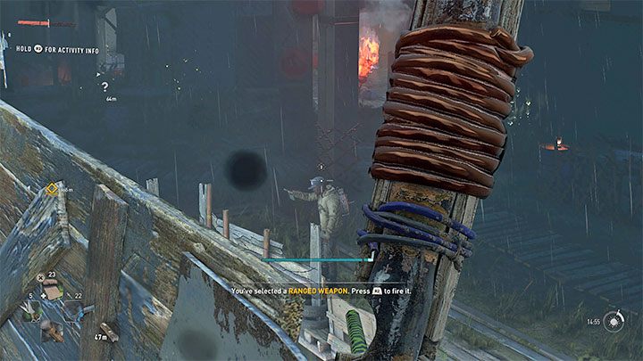 W przypadku broni dystansowej musicie liczyć się z tym, że początkowo jej używanie nie będzie możliwe - Dying Light 2: Walka i skradanie się - Dying Light 2 - poradnik do gry