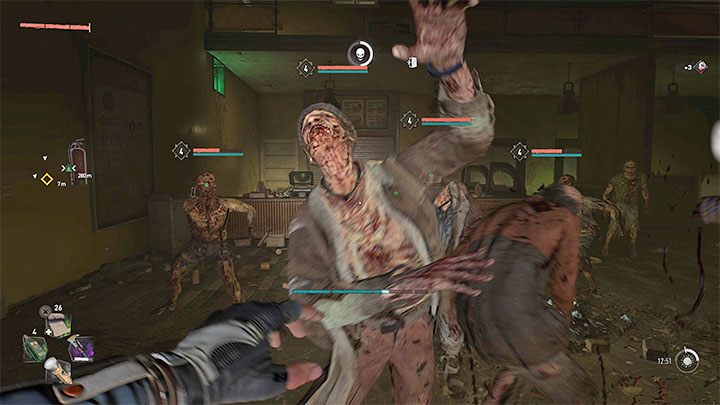 W przypadku potworów zdecydowanie najczęstszym widokiem są powolne zombiaki - Dying Light 2: Walka i skradanie się - Dying Light 2 - poradnik do gry