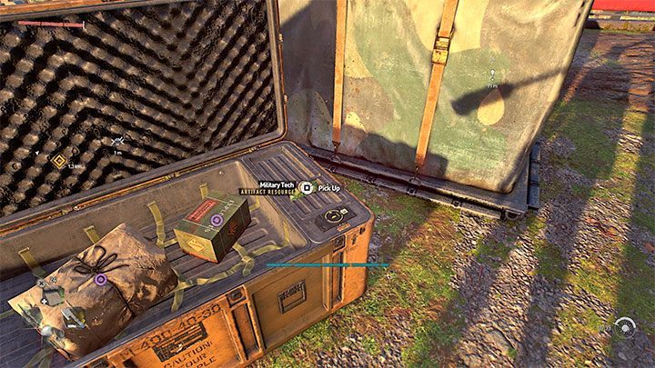Sprzęt wojskowy pozyskuje się ze zrzutów zaopatrzenia - są to unikalne rodzaje skrzynek poukrywanych na mapie świata - Dying Light 2: Sprzęt wojskowy - jak łatwo zdobywać? - Dying Light 2 - poradnik do gry