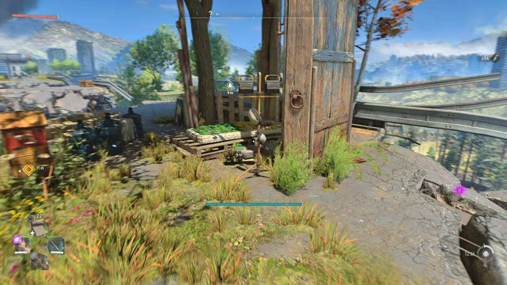 W miejscu tym znajduje się bezpieczna strefa, którą koniecznie musicie odblokować (aktywacja generatora) żeby zapewnić sobie możliwość łatwego powracania w to miejsce - Dying Light 2: Sprzęt wojskowy - jak łatwo zdobywać? - Dying Light 2 - poradnik do gry