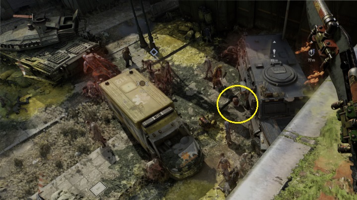 Gdy butla gazowa znajduje się już przy grupie wrogów, użyjcie noża do rzucania lub innej broni dystansowej, aby ją zapalić - Dying Light 2: Czerwona butla gazowa - jak używać? - Dying Light 2 - poradnik do gry