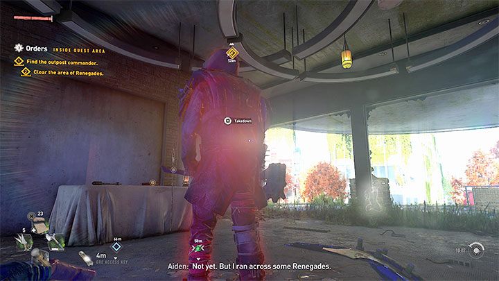 Wśród renegatów znajduje się mini-boss (powyższy obrazek), który ma swój osobny długi pasek zdrowia - Dying Light 2: Rozkazy - solucja, opis przejścia - Dying Light 2 - poradnik do gry