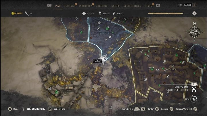 22 - Dying Light 2: Pamiątki (Quarry End) - lista wszystkich - Dying Light 2 - poradnik do gry