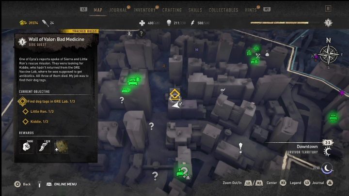 8 - Dying Light 2: Pamiątki (Downtown) - lista wszystkich - Dying Light 2 - poradnik do gry