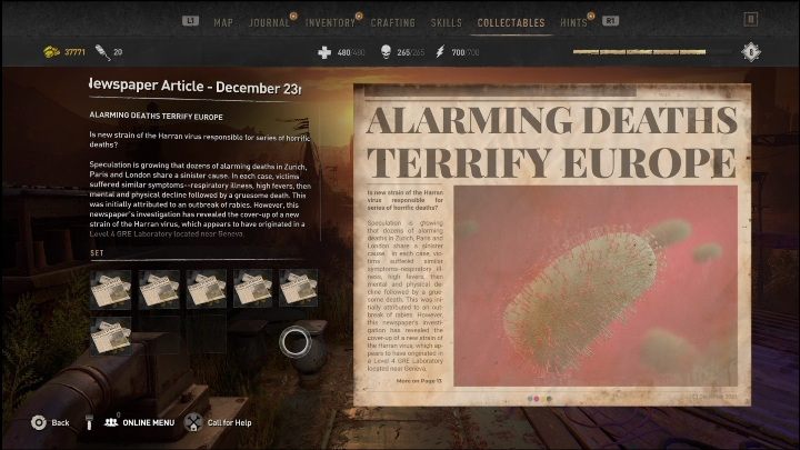 16 - Dying Light 2: Pamiątki (Downtown) - lista wszystkich - Dying Light 2 - poradnik do gry