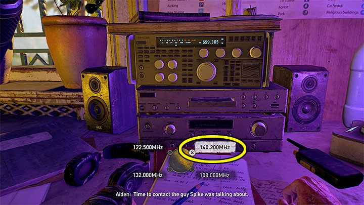 Po obejrzeniu retrospekcji Aiden skorzysta z radia - Dying Light 2: Droga Pielgrzyma - solucja, opis przejścia - Dying Light 2 - poradnik do gry