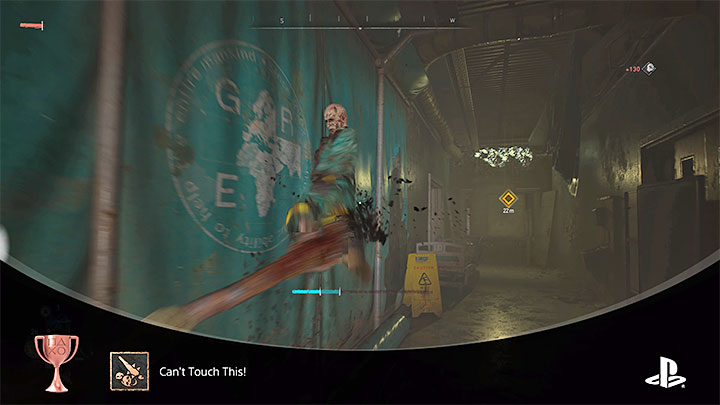 Powtarzając ten schemat możecie z łatwością zabić pod rząd ponad 20 zombiaków - Dying Light 2: Trofeum Nietykalny - jak zdobyć? - Dying Light 2 - poradnik do gry