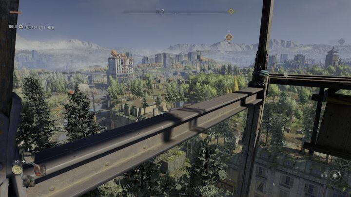 Wejdźcie na metalowe elementy i poczekajcie, aż doprowadzą Was do góry - Dying Light 2: Wiatraki (Trinity) - lista wszystkich - Dying Light 2 - poradnik do gry