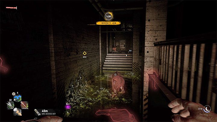 Po zejściu do tuneli doskoczcie od razu do szybu wentylacyjnego - Dying Light 2: Jedyne wyjście - solucja, opis przejścia - Dying Light 2 - poradnik do gry