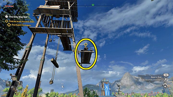 Na poszukiwania Huberta wyruszcie na południe, do wiatraka w dzielnicy Quarry End - Dying Light 2: Jedyne wyjście - solucja, opis przejścia - Dying Light 2 - poradnik do gry