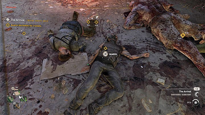Niezależnie od tego czy pokonaliście goliata czy też nie musicie badać po kolei oznaczone ciała - Dying Light 2: Pertraktacje - solucja, opis przejścia - Dying Light 2 - poradnik do gry