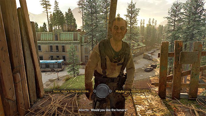 Po umieszczeniu wszystkich 3 ładunków zeskoczcie lub zejdźcie ostrożnie na dół - Dying Light 2: Rewolucja - solucja, opis przejścia - Dying Light 2 - poradnik do gry