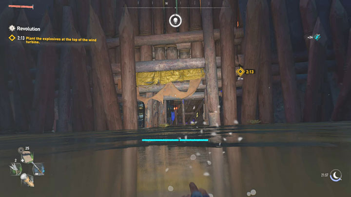 Macie zaledwie 2 minuty i 26 sekund na dostarczenie bomby na szczyt wiatraka - Dying Light 2: Rewolucja - solucja, opis przejścia - Dying Light 2 - poradnik do gry
