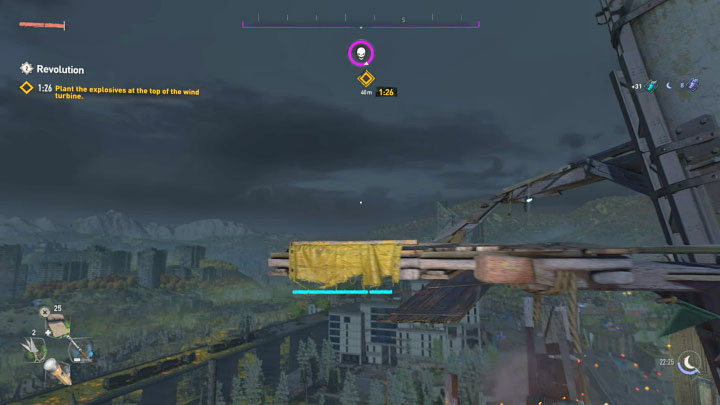 Dalsza część wspinaczki zakłada wykonywanie dwóch rodzajów czynności - Dying Light 2: Rewolucja - solucja, opis przejścia - Dying Light 2 - poradnik do gry