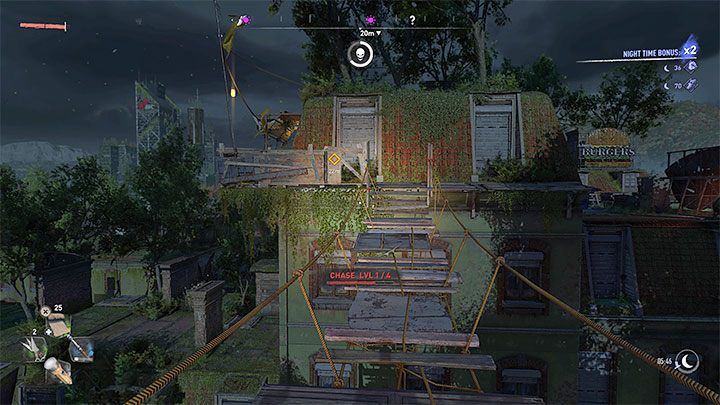 W przypadku wybrania prawej opcji dialogowej ominie Was konieczność złożenia wizyty na Bazarze, choć możecie tam też później udać się z własnej inicjatywy i dowiedzieć się co się tam wydarzyło - Dying Light 2: Rewolucja - solucja, opis przejścia - Dying Light 2 - poradnik do gry