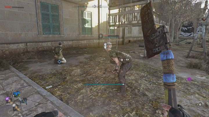 Nie atakujcie bandyty po udanym sparowaniu ciosu, tylko pozwólcie żeby powrócił do pełni zmysłów i zaatakował ponownie - Dying Light 2: Trofeum Błyskawiczny refleks - jak zdobyć? - Dying Light 2 - poradnik do gry