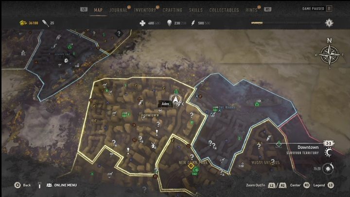 5 - Dying Light 2: Graffiti (Downtown) - lista wszystkich - Dying Light 2 - poradnik do gry