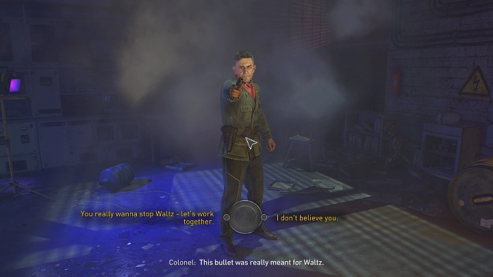 Wejdźcie do biura Pułkownika - Dying Light 2: Zaufać Pułkownikowi czy Mattowi? Teraz albo nigdy - Dying Light 2 - poradnik do gry