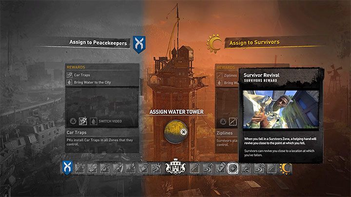 Kolejnymi nagrodami za przekazywanie struktur Ocaleńcom są przede wszystkim różnego rodzaju obiekty pomocne w parkourze, które mogą pojawiać się na terenie ich dzielnic - Dying Light 2: Frakcje i przynależność miasta - Dying Light 2 - poradnik do gry