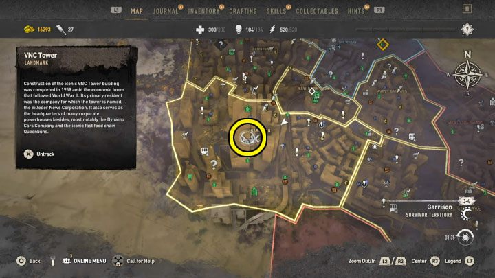 1 - Dying Light 2: Wieżowiec VNC - najwyższe miejsce w grze - Dying Light 2 - poradnik do gry