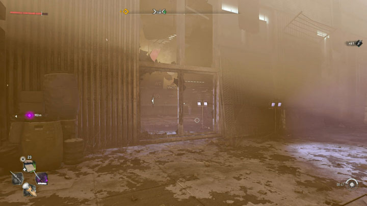 Musicie rozejrzeć się u podstawy wieżowca za małym ogrodzonym obszarem - Dying Light 2: Wieżowiec VNC - najwyższe miejsce w grze - Dying Light 2 - poradnik do gry