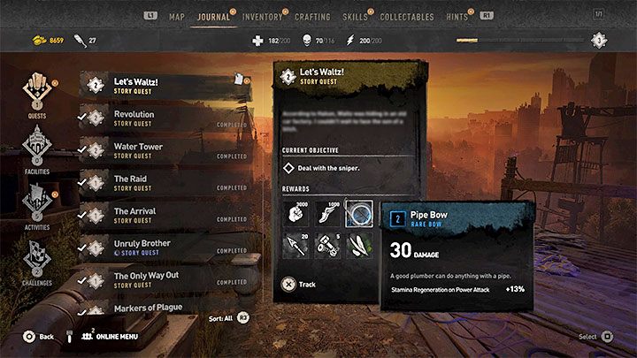 Łuk nie jest niestety bronią, w posiadanie której możecie wejść już na samym początku gry - Dying Light 2: Pierwszy łuk - jak zdobyć? - Dying Light 2 - poradnik do gry