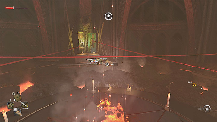 Znajdziecie się w pomieszczeniu z pentagramem z lin oraz strzelbą Ka Doom Shotgun - Dying Light 2: Broń palna - czy jest w grze? - Dying Light 2 - poradnik do gry