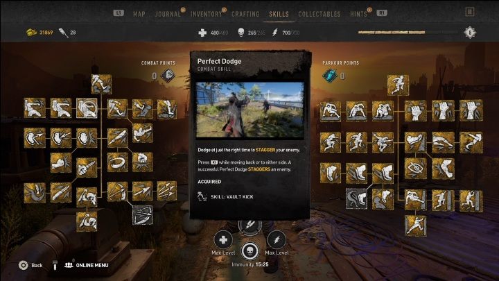 Warto też zadbać o umiejętności rozdane w walkę - Dying Light 2: Anomalie GRE - lista, lokacje - Dying Light 2 - poradnik do gry