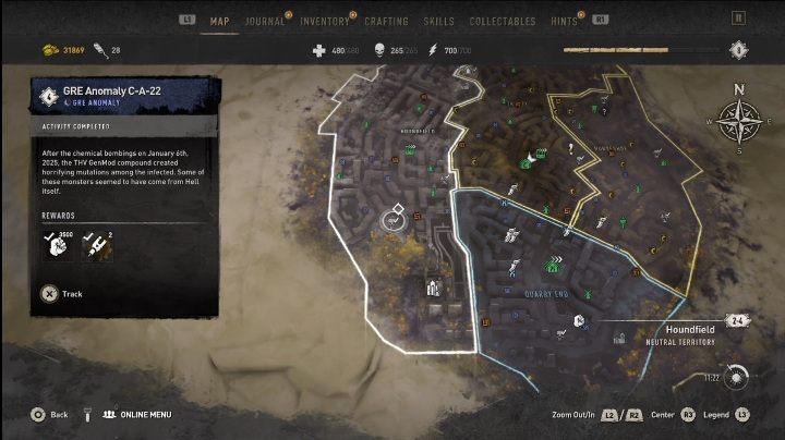 Dzielnica: Houndfield - Dying Light 2: Anomalie GRE - lista, lokacje - Dying Light 2 - poradnik do gry