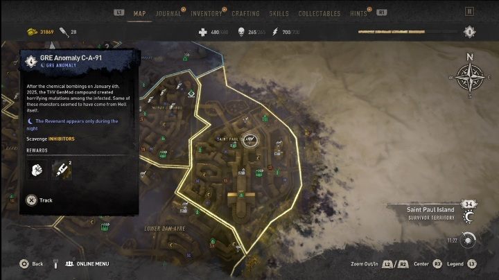 Dzielnica: Saint Paul Island - Dying Light 2: Anomalie GRE - lista, lokacje - Dying Light 2 - poradnik do gry