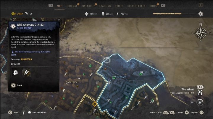 Dzielnica: The Wharf - Dying Light 2: Anomalie GRE - lista, lokacje - Dying Light 2 - poradnik do gry
