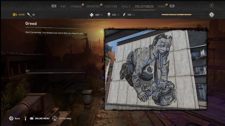 To graffiti znajdziecie na ścianie wieżowca - Dying Light 2: Graffiti (Garrison) - lista wszystkich - Dying Light 2 - poradnik do gry