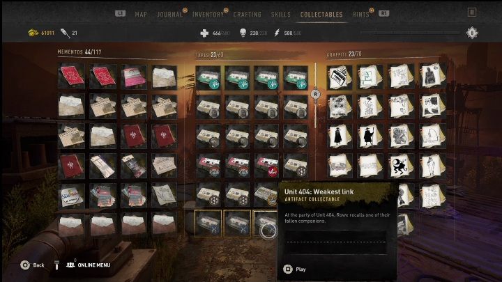 To nagranie wpadnie do Waszego ekwipunku automatycznie po wykonaniu misji pobocznej Ściana męstwa: Zaginiony w akcji - Dying Light 2: Nagrania (The Wharf) - lista wszystkich - Dying Light 2 - poradnik do gry