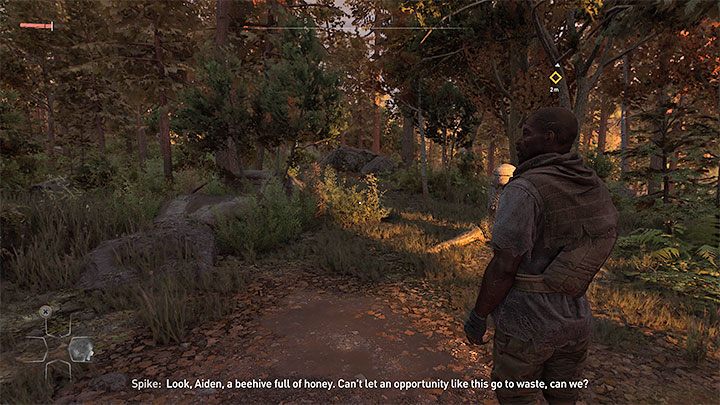 Podczas rozgrywania pierwszego głównego questu Droga pielgrzyma - Spike poprosi Was o znalezienie składników do stworzenia leku - będą to miód oraz rumianek - Dying Light 2: Rumianek w Prologu - gdzie znaleźć? - Dying Light 2 - poradnik do gry