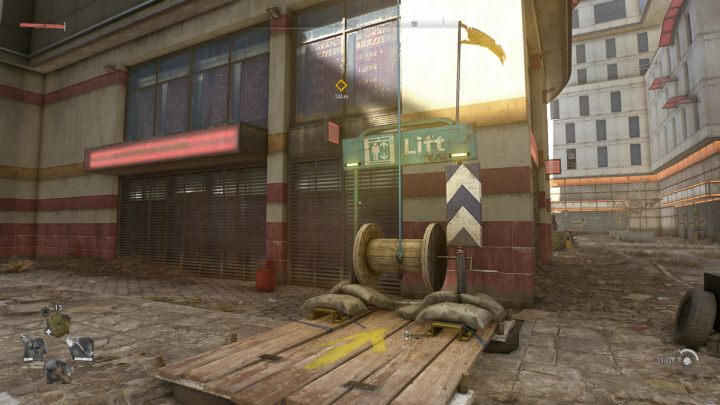 Skorzystajcie z liny przy wieżowcu, aby dostać się na wyższe piętro - Dying Light 2: Ptasie radio (Birdwatching) - solucja, opis przejścia - Dying Light 2 - poradnik do gry