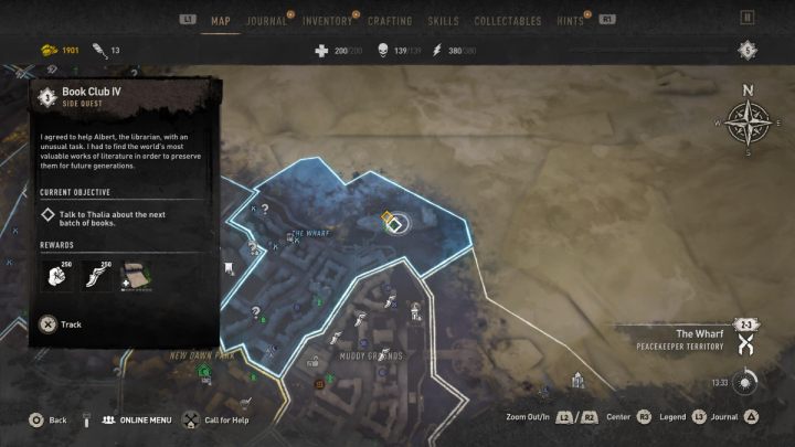 Zadanie zostanie odblokowanie po ukończeniu misji pobocznej Klub książki 3 (Book Club 3) - Dying Light 2: Klub książki 4 (Book Club 4) - solucja, opis przejścia - Dying Light 2 - poradnik do gry