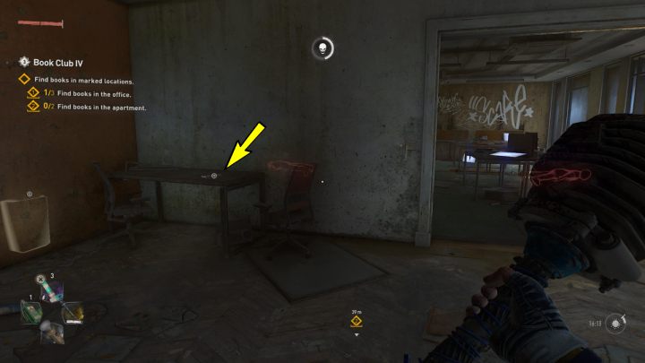 2 książka znajduje się na stole - Dying Light 2: Klub książki 4 (Book Club 4) - solucja, opis przejścia - Dying Light 2 - poradnik do gry