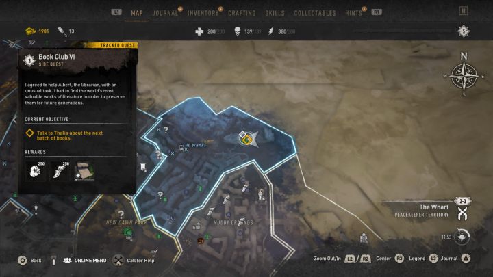 Zadanie zostanie odblokowanie po ukończeniu misji pobocznej Klub książki 5 (Book Club 5) - Dying Light 2: Klub książki 6 (Book Club 6) - solucja, opis przejścia - Dying Light 2 - poradnik do gry