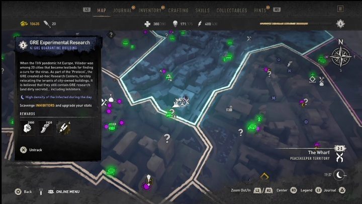 11 - Dying Light 2: Inhibitory (The Wharf) - lista wszystkich - Dying Light 2 - poradnik do gry